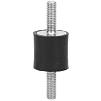 4pcs M6 Soportes Aislantes de Goma Antivibración Con 2 Pernos Roscados Amortiguador Doble Extremos Tornillo Soportes de…